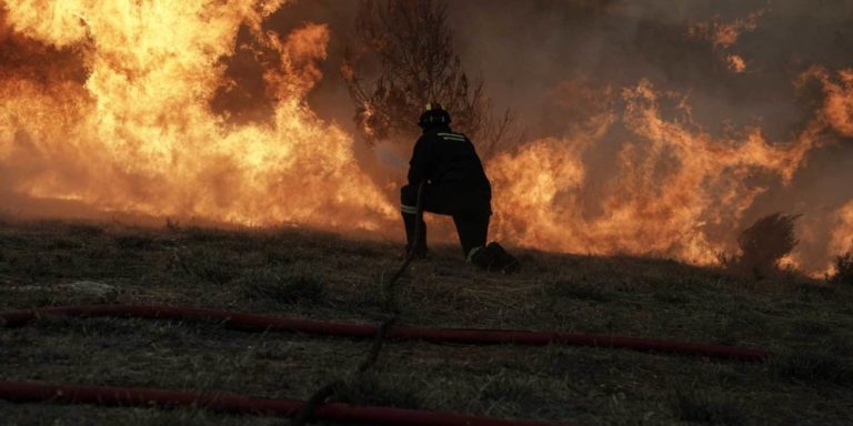 Ηράκλειο: Πυρκαγιά στη Βιάννο