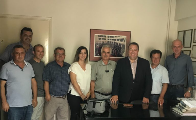 Κομοτηνή: Με την Ένωση Καπνοπαραγωγών συναντήθηκε ο Ε. Στυλιανίδης