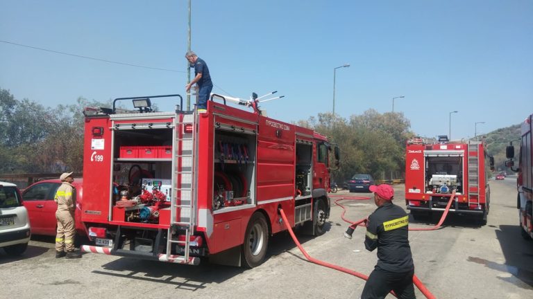 Πυρκαγιά σε δασική έκταση στα Σκουτερά Αγρινίου