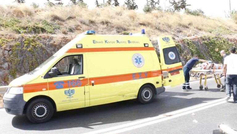 Ηράκλειο: Δύο τραυματίες σε τροχαίο στον Καρτερό