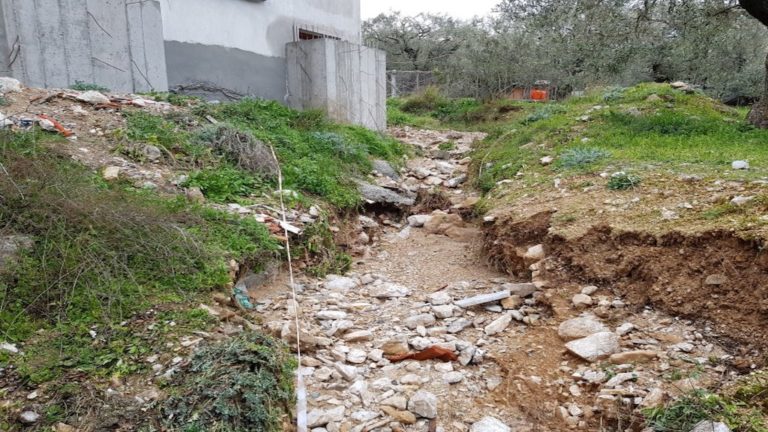 Διευθετείται το ρέμα στην Παιδόπολη για την αντιπλημμυρική θωράκιση της Αγριάς