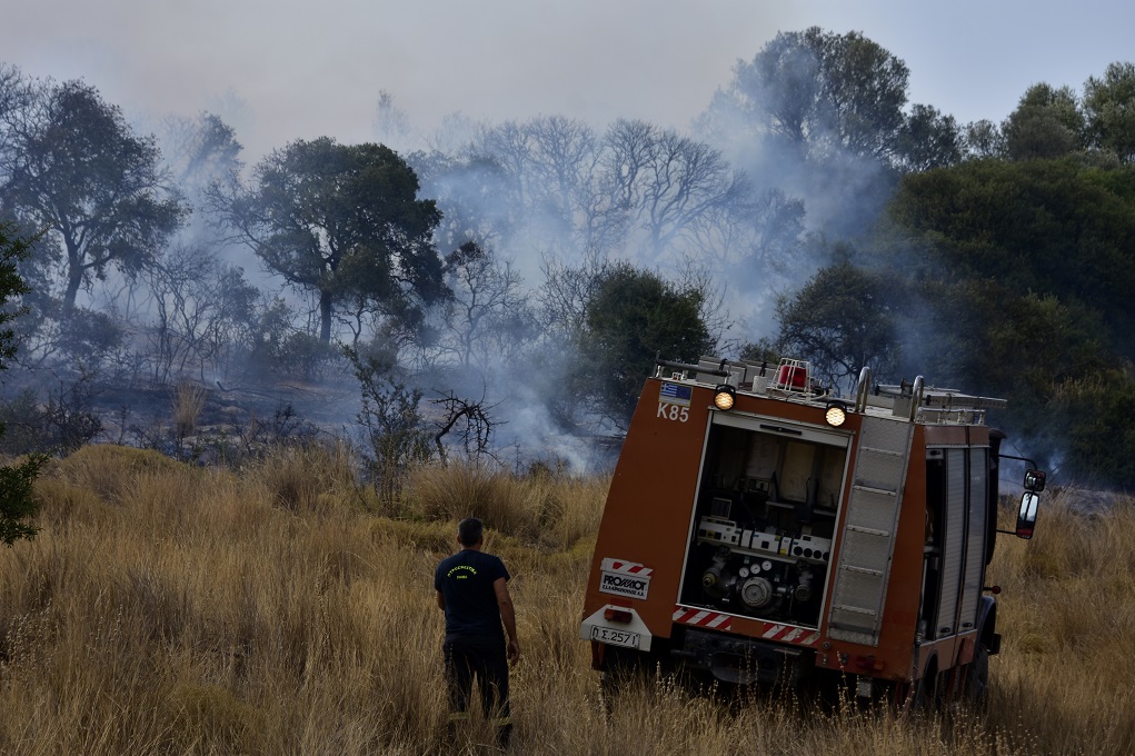Ηλεία: Υπό μερικό έλεγχο η πυρκαγιά στην Παλαιοβαρβάσαινα