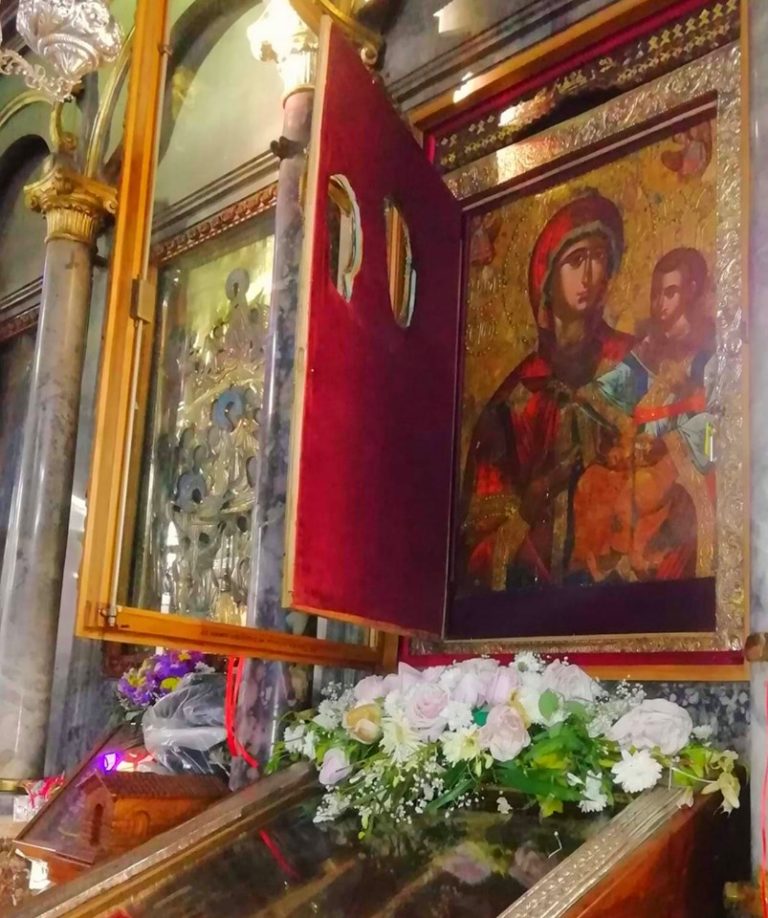 50 χιλιάδες προσκυνητές στην Αγιάσο- Η ιστορία της αρχαίας εικόνας της Παναγιάς