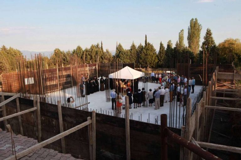 Κοζάνη: Θεμελιώθηκε η νέα πτέρυγα του Τιάλειου Εκκλησιαστικού Γηροκομείου