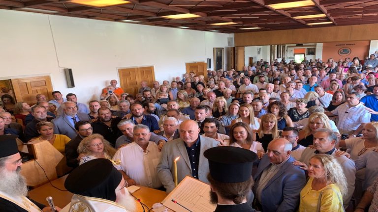 Ορκίστηκε η  νέα δημοτική αρχή Βόλου-Οι νέοι αντιδήμαρχοι
