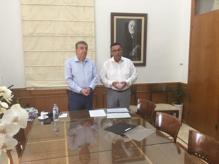 Ορκωμοσία Μανόλη Συντυχάκη  στην Περιφέρεια Κρήτης