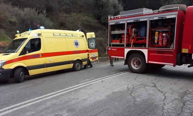 Χανιά: «Βουτιά» ΙΧ σε γκρεμό – Στο νοσοκομείο ο οδηγός