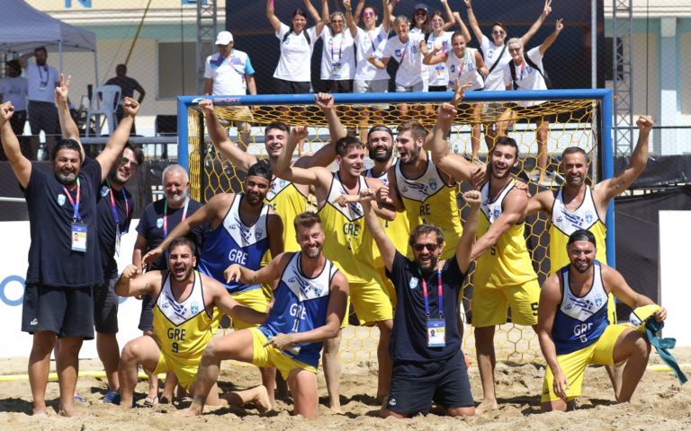 Στον τελικό η Εθνική Beach Handball των Ανδρών