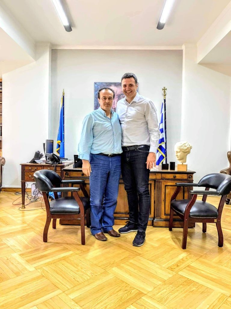 Φλώρινα: Συνάντηση Γ. Αντωνιάδη με τον Υπουργό Υγείας