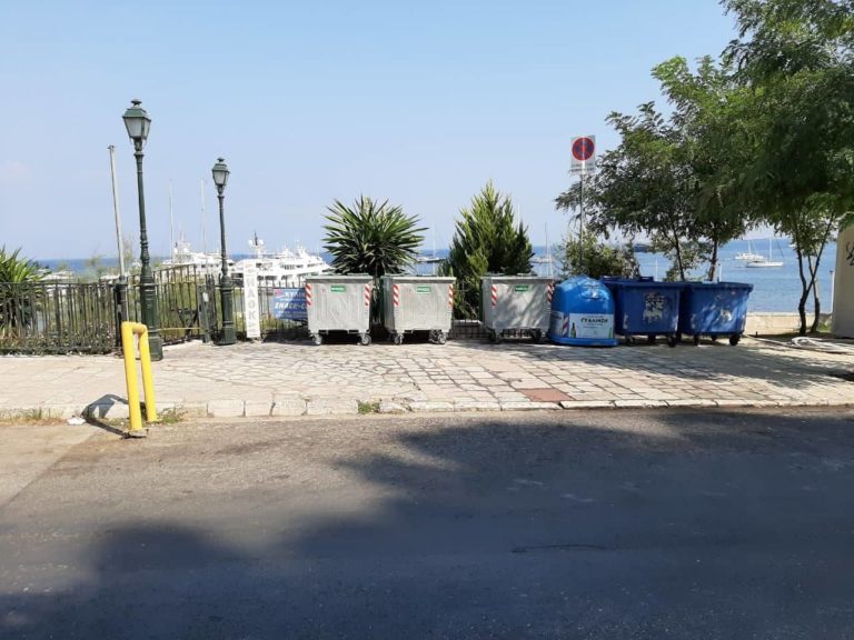 Μ. Υδραίου: Διαρκές πλύσιμο δρόμων – πλατειών, αντικατάσταση κάδων