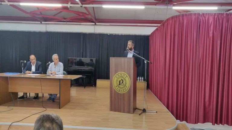 O Αλ. Μεϊκόπουλος στην ημερίδα για τον Στέφανο Κομμητά