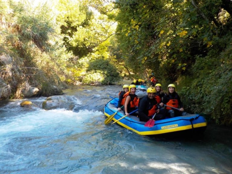 RAFTING στο Φαράγγι του Λούσιου με τον Ε.Ο.Σ. Τρίπολης