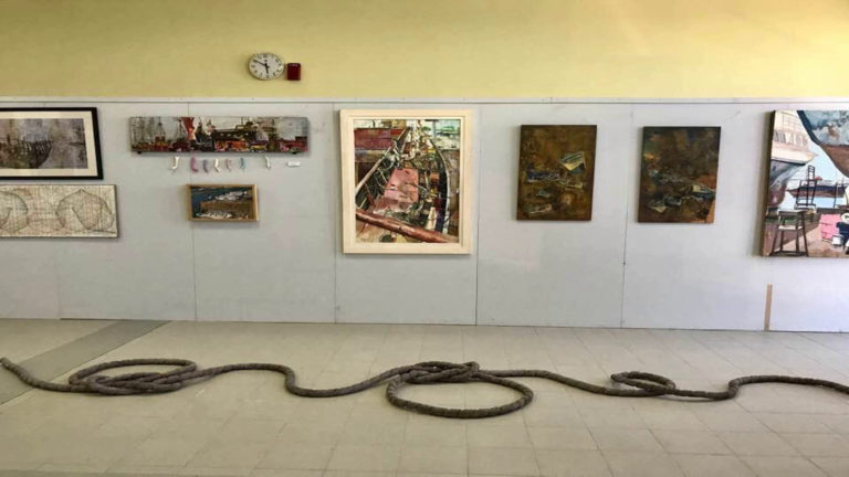 Η ομαδική έκθεση «Τα καϊκια που πληγώναμε» στο Πολιτιστικό Κέντρο Μπούρτζι Σκιάθου