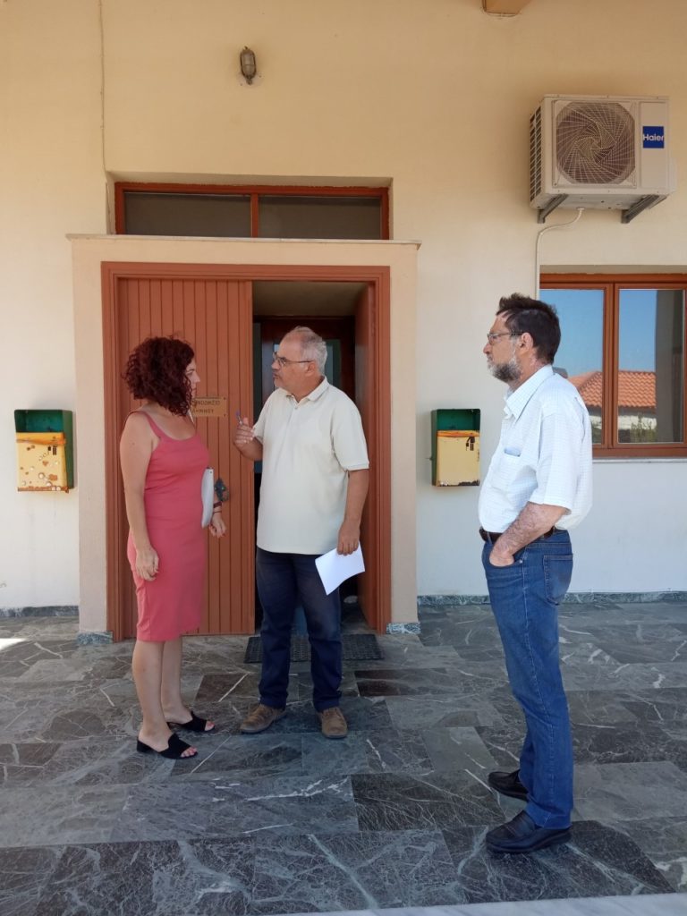 Περιοδεία Μαρίας Κομνηνάκα στη Λήμνο