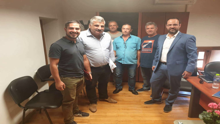 Συνάντηση Κ. Μαραβέγια με τον Μ. Μιτζικό