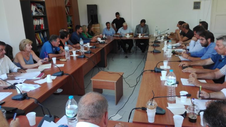 Προεδρείο και μέλη επιτροπών στο Δήμο Λήμνου