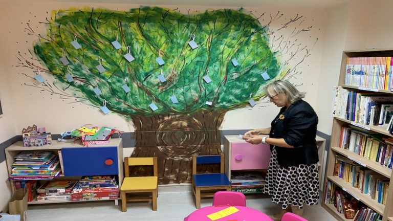 Εγκαίνια της παιδικής βιβλιοθήκης του Νοσοκομείου Βόλου