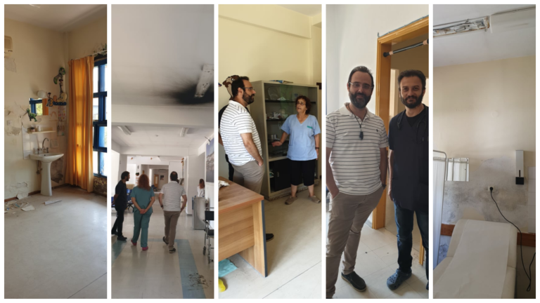 Επίσκεψη του Κωνσταντίνου Μαραβέγια στο Κέντρο Υγείας Σκοπέλου