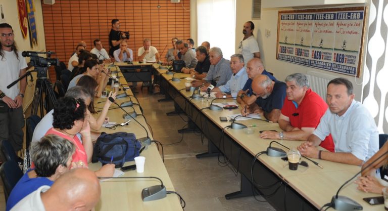 Σύσκεψη ΓΣΕΕ – ΕΚΘ και εργατικών κέντρων της Βόρειας Ελλάδας