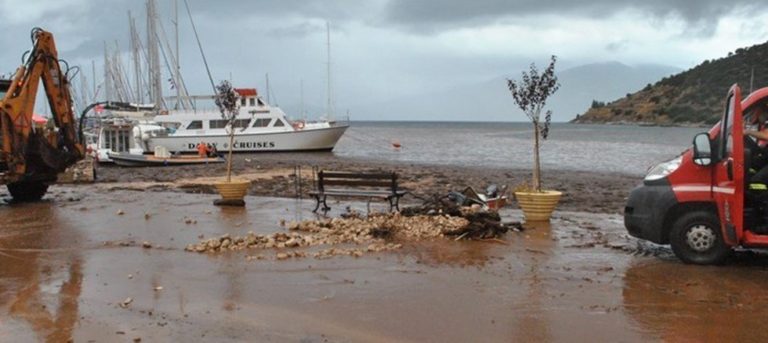 Προβλήματα στη Δυτική Κρήτη λόγω έντονων βροχοπτώσεων