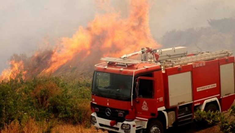 Κεφαλονιά: Σε ύφεση οι πυρκαγιές σε  Λουρδάτα – Βλαχάτα