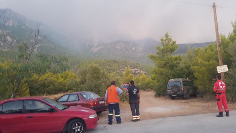 Λουτράκι : Οριοθετήθηκε η πυρκαγιά στα Γεράνεια Όρη