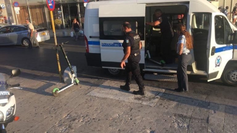 Μαζεύουν τα πατίνια στο Ηράκλειο