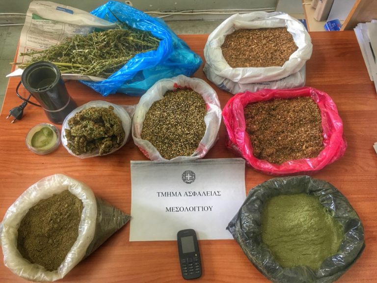 Μεσολόγγι: Σύλληψη δύο ατόμων για διακίνηση ναρκωτικών