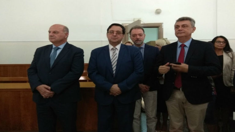 Στην τελετή αγιασμού του νέου δικαστικού έτους ο Υπουργός Δικαιοσύνης Κ. Τσιάρας