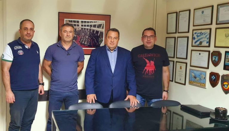 Κομοτηνή:Το προεδρείο των αστυνομικών συναντήθηκε με τον Ε.  Στυλιανίδη