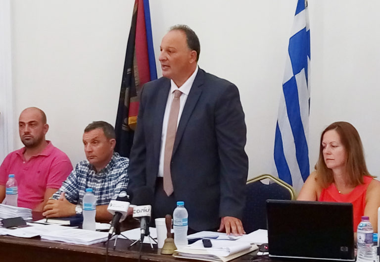Ο Δ. Μεταλληνός πρόεδρος του Δημοτικού Συμβουλίου Κεντρικής Κέρκυρας