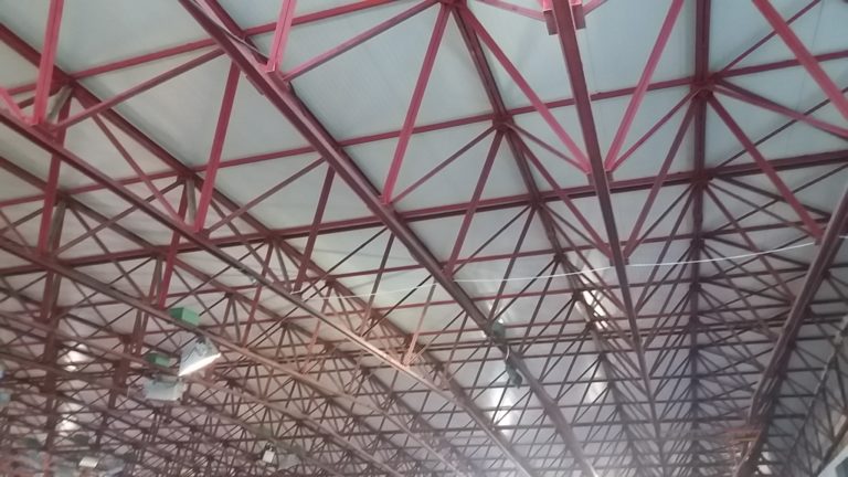 Έτοιμη η οροφή του κλειστού γυμναστηρίου της Τρίπολης