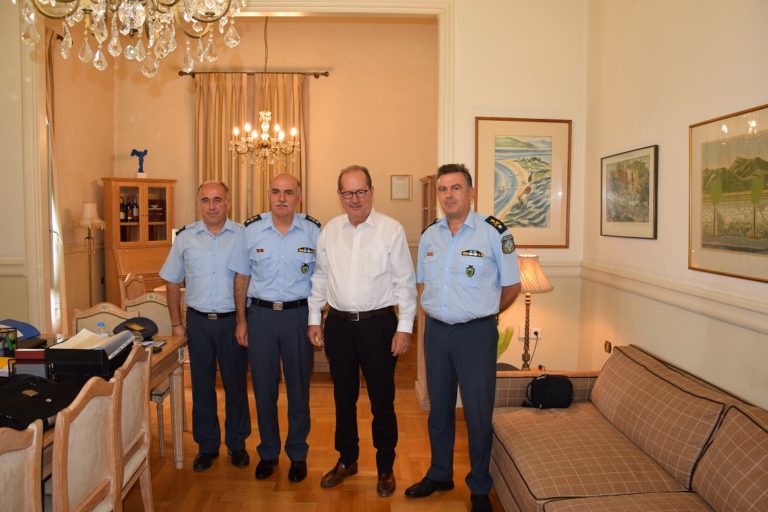 Τρίπολη: Επισκέψεις περιφερειακού αστυνομικού διευθυντή