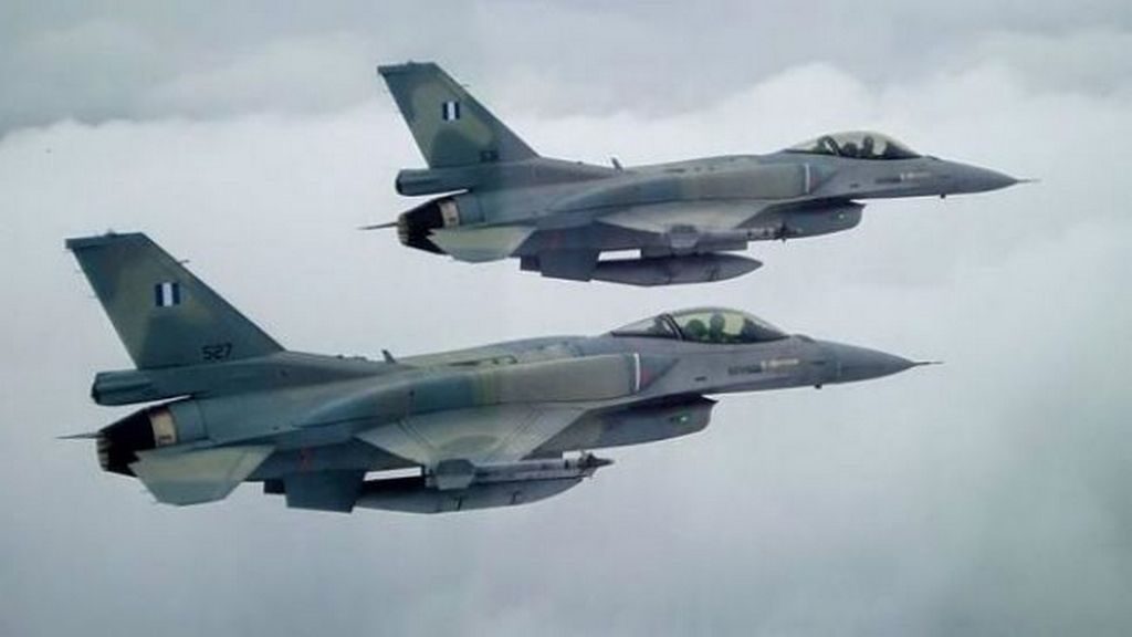 Τουρκικά F16 πέταξαν πάνω από τους Λειψούς