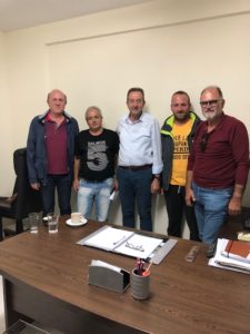 Κομοτηνή:Συνάντηση βουλευτή Ροδόπης ΣΥΡΙΖΑ Δημήτρη Χαρίτου με εκπροσώπους αγροτών