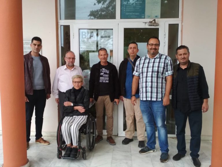 Κομοτηνή: Συνάντηση του Σωματείου ΑμεΑ Ροδόπης με το Δήμαρχο Σαπών