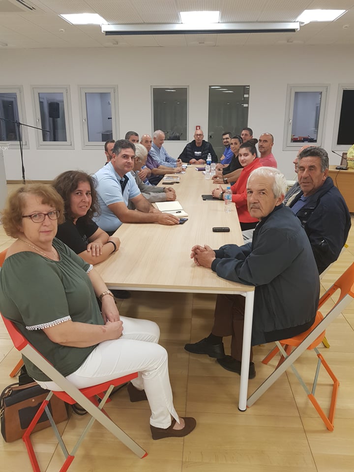 Συναντήθηκαν με τους προέδρων κοινοτήτων