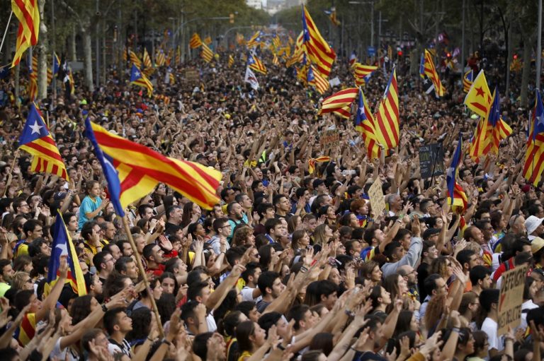 Ισπανία:Το χρονικό των κινητοποιήσεων στη Βαρκελώνη