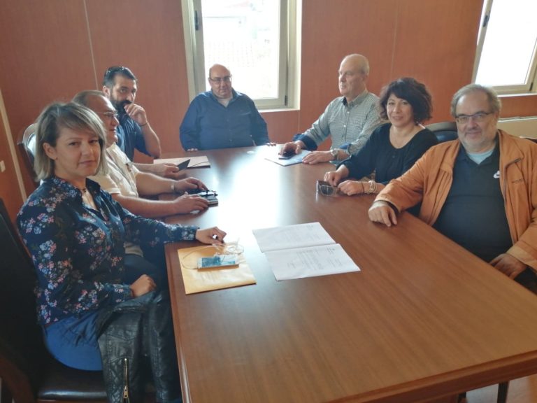 Συνάντηση Τ.Βέρρου με το Δίκτυο Κοινοτήτων Λέσβου