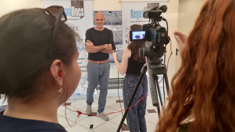 Το Πανεπιστήμιο Αιγαίου γυρίζει καθημερινές εκπομπές για την ΕΡΤ