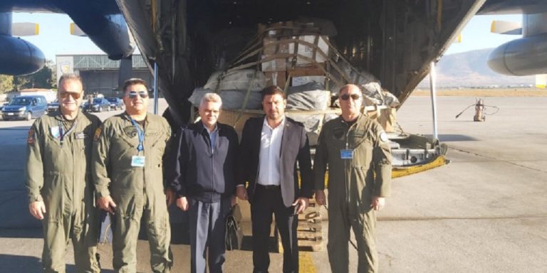 Με Ν. Χαρδαλιά η ανθρωπιστική βοήθεια στην Αλβανία