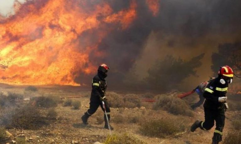 Πυρκαγιές σε Ερύμανθο Ηλείας και Άβδηρα Ξάνθης