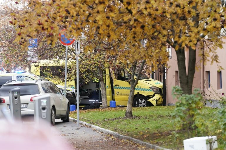 Ένοπλος έκλεψε ασθενοφόρο και τραυμάτισε 5 πεζούς στο Όσλο (video)