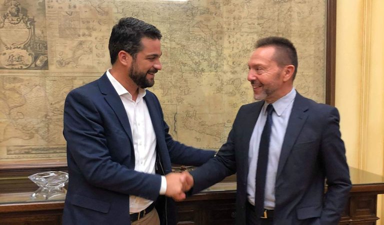 Συνάντηση Δημάρχου Χανίων με τον Διοικητή της Τράπεζας της Ελλάδος