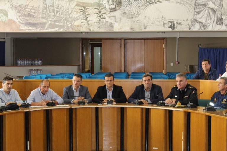 Σύσκεψη του Συντονιστικού Οργάνου Πολιτικής Προστασίας στο ν. Λάρισας