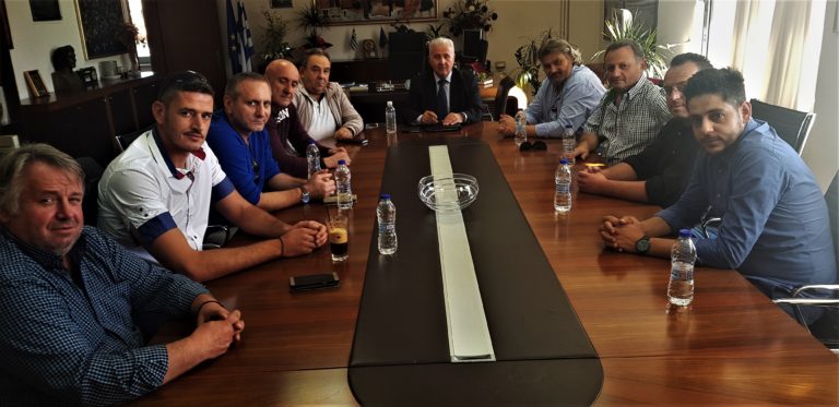 Συνάντηση του Σωματείου “Σπάρτακος” με τον Αντιπεριφερειάρχη Φλώρινας