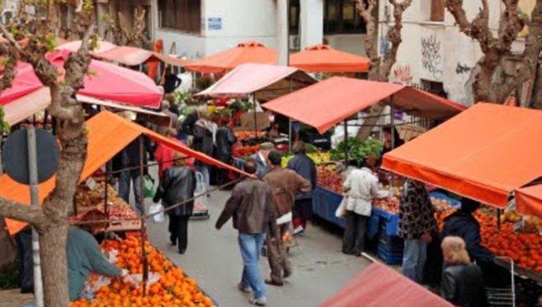 Τρίπολη: Με όρους η  λαϊκή αγορά της πλατείας Μαντινείας