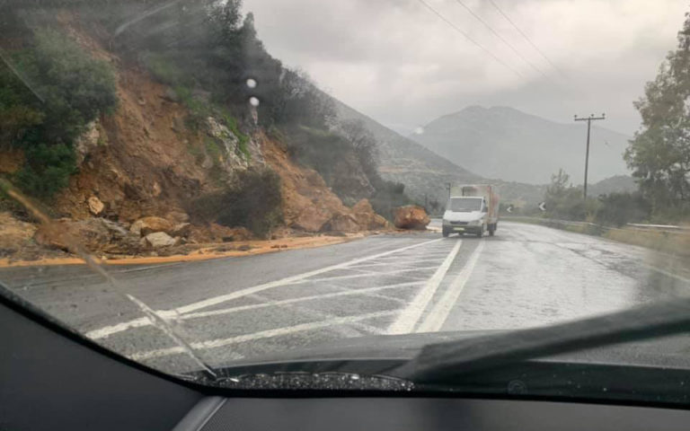 Ρέθυμνο: Προσοχή στο επαρχιακό οδικό δίκτυο και στα νότια (audio)