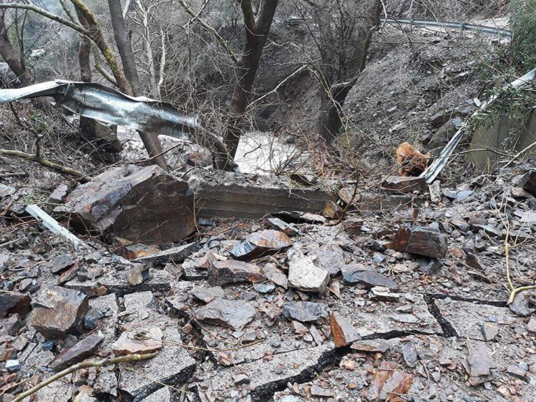Χανιά: Κλειστός ο επαρχιακός δρόμος Σφηνάρι- Κάμποι – Κεραμωτή