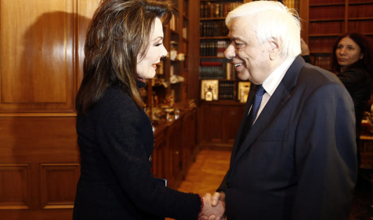 Συνάντηση Π. Παυλόπουλου με την πρόεδρο της Επιτροπής “Ελλάδα 2021” Γ. Αγγελοπούλου (video)